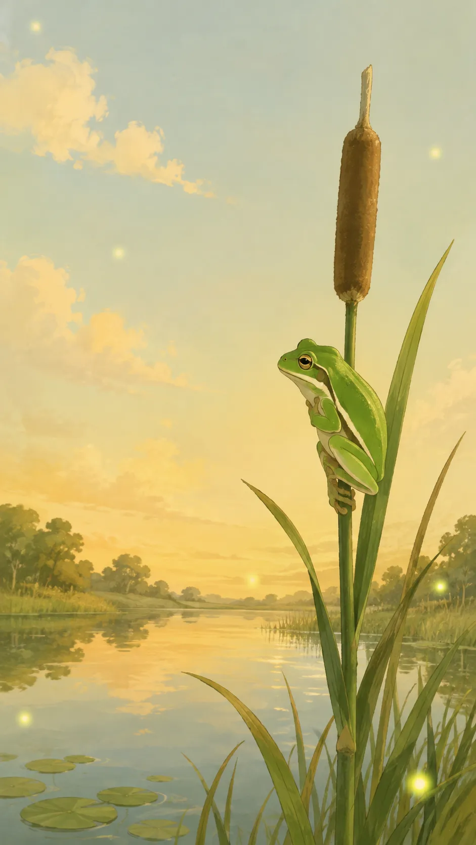 Free American Green Tree Frog wallpapers — phone and desktop