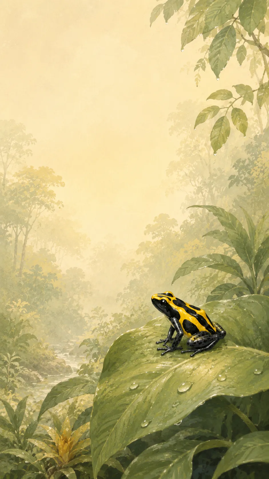 Free Bumblebee Poison Dart Frog wallpapers — phone and desktop