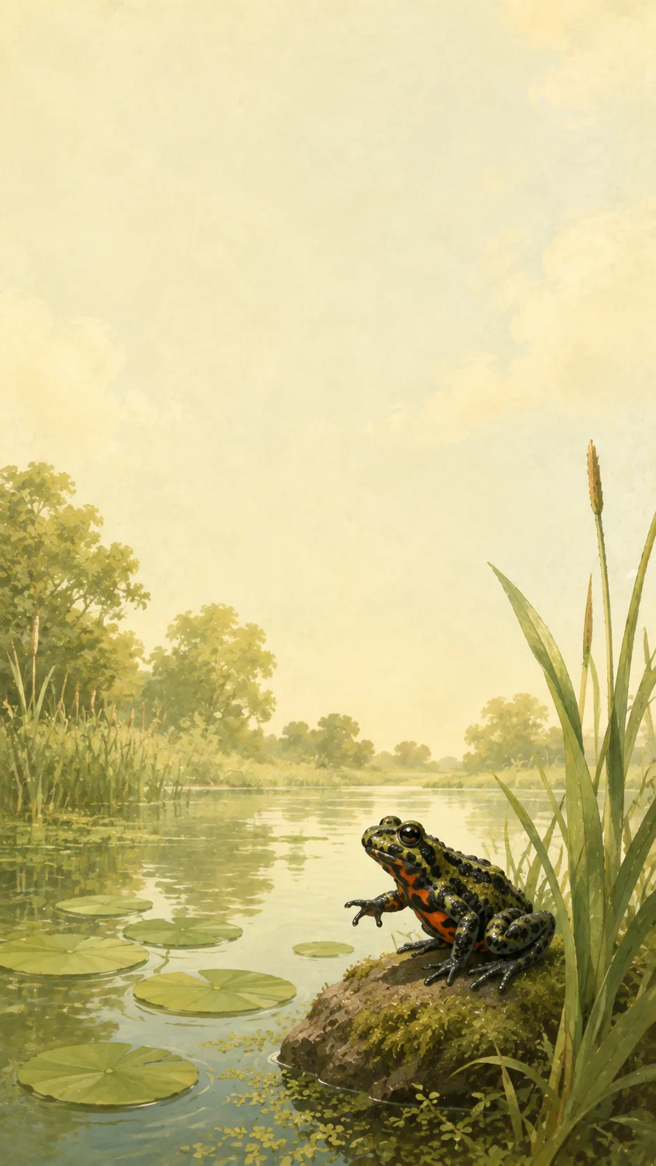 Free Fire-Bellied Toad wallpapers — phone and desktop