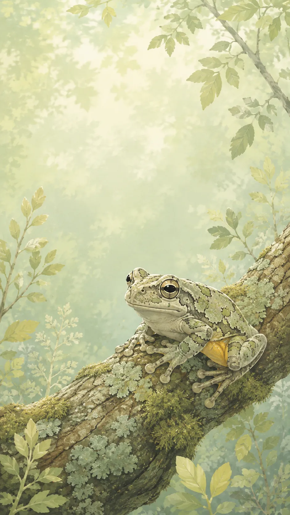 Free Gray Tree Frog wallpapers — phone and desktop