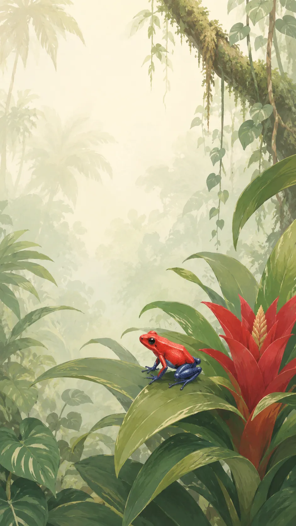 Free Strawberry Poison Dart Frog wallpapers — phone and desktop